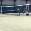 Kinder tennis-badminton middenpaaltje 5 142 badminton kindertennis installatie met middenpaal product va 142 badminton kindertennis installatie met middenpaal a